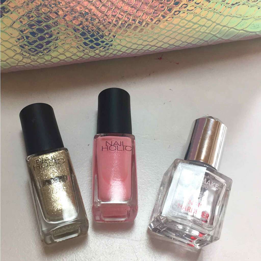 カラフルネイルズ キャンメイクを使った口コミ ネイルホリックpk802 Gd0キャン By Sofia Lips