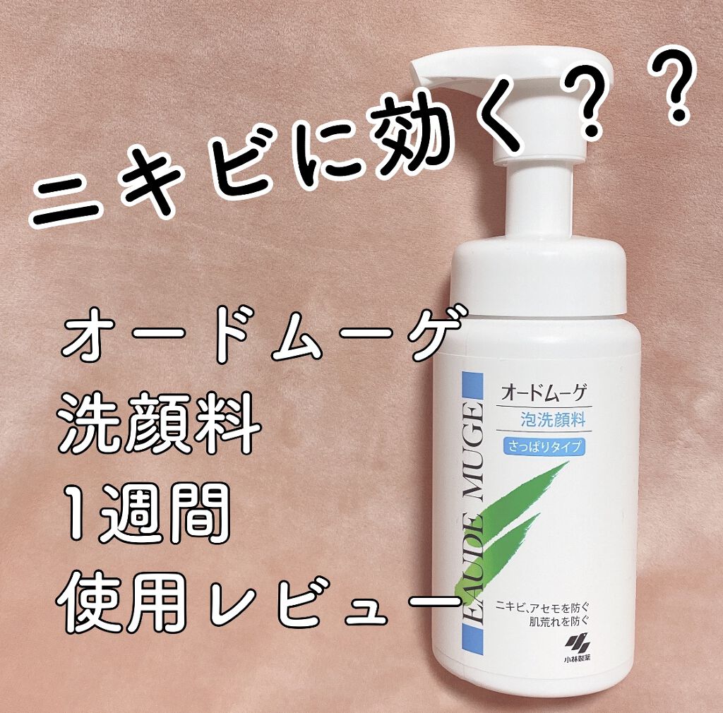 泡洗顔料 さっぱりタイプ オードムーゲの口コミ ニキビに効く オードムーゲの洗顔料オード By はむすた 混合肌 代前半 Lips