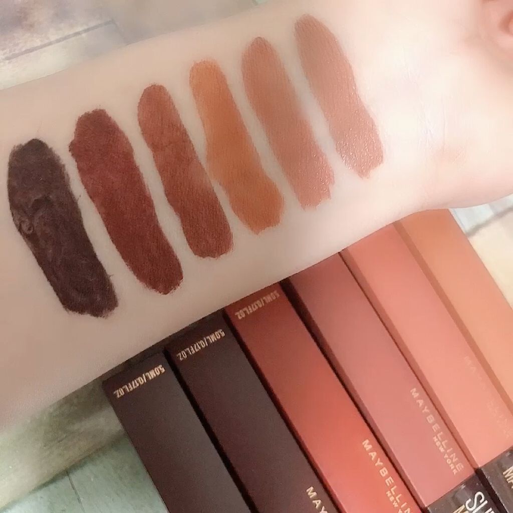 限定口紅 Spステイ マットインク Maybelline New Yorkの口コミ 11月28日土曜日発売 メイベリンスーハ By Lin 混合肌 Lips