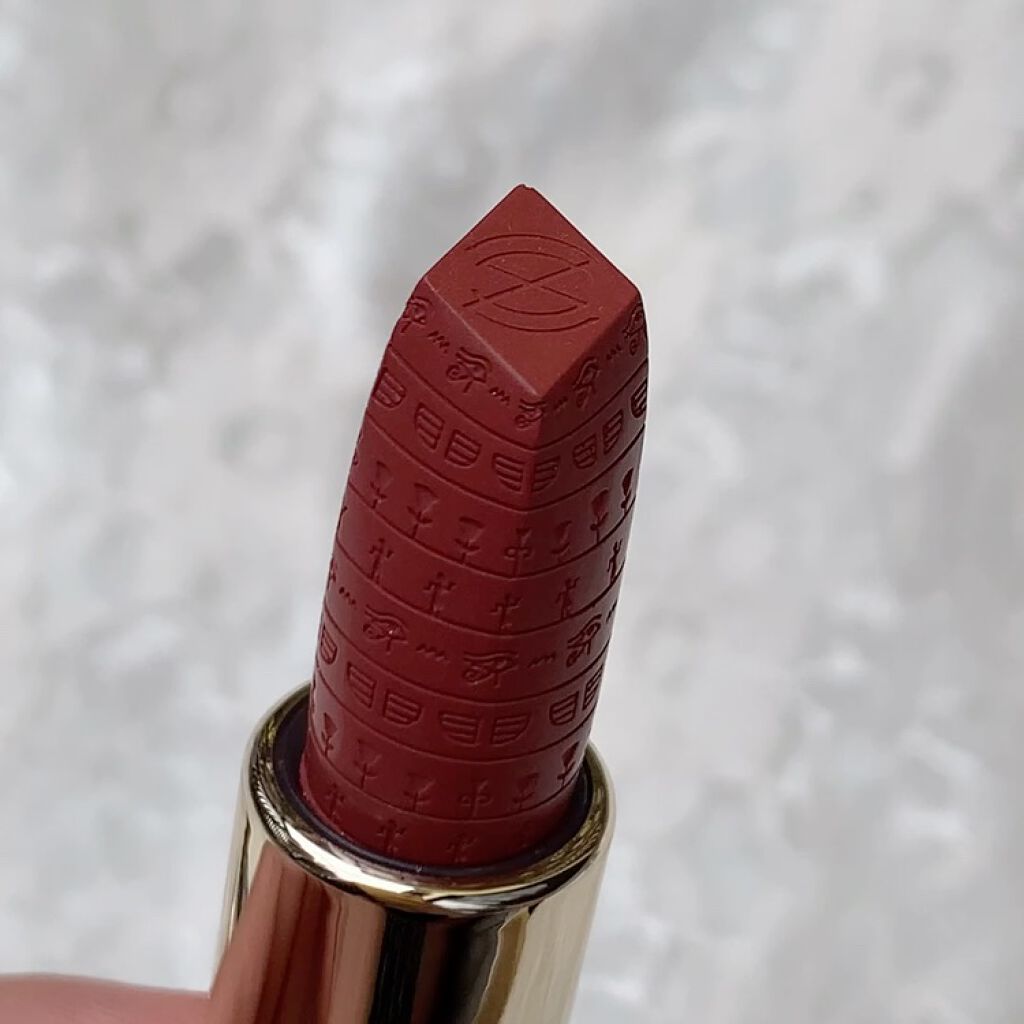 ZEESEA × 大英博物館 Luxury Satin Lipstick/ZEESEA/口紅を使ったクチコミ（7枚目）