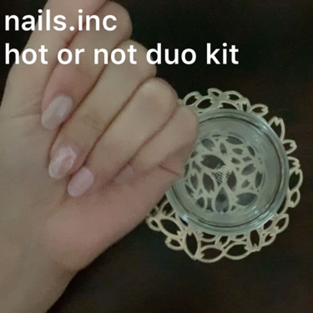 ホットオアノットネイルポリッシュデュオキット Nails Inc の使い方を徹底解説 ネイルズインクから発売の温度で色が変わるネ By Shanti 普通肌 30代後半 Lips