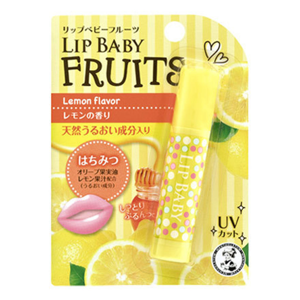 試してみた リップベビーフルーツ レモンの香り メンソレータムのリアルな口コミ レビュー Lips