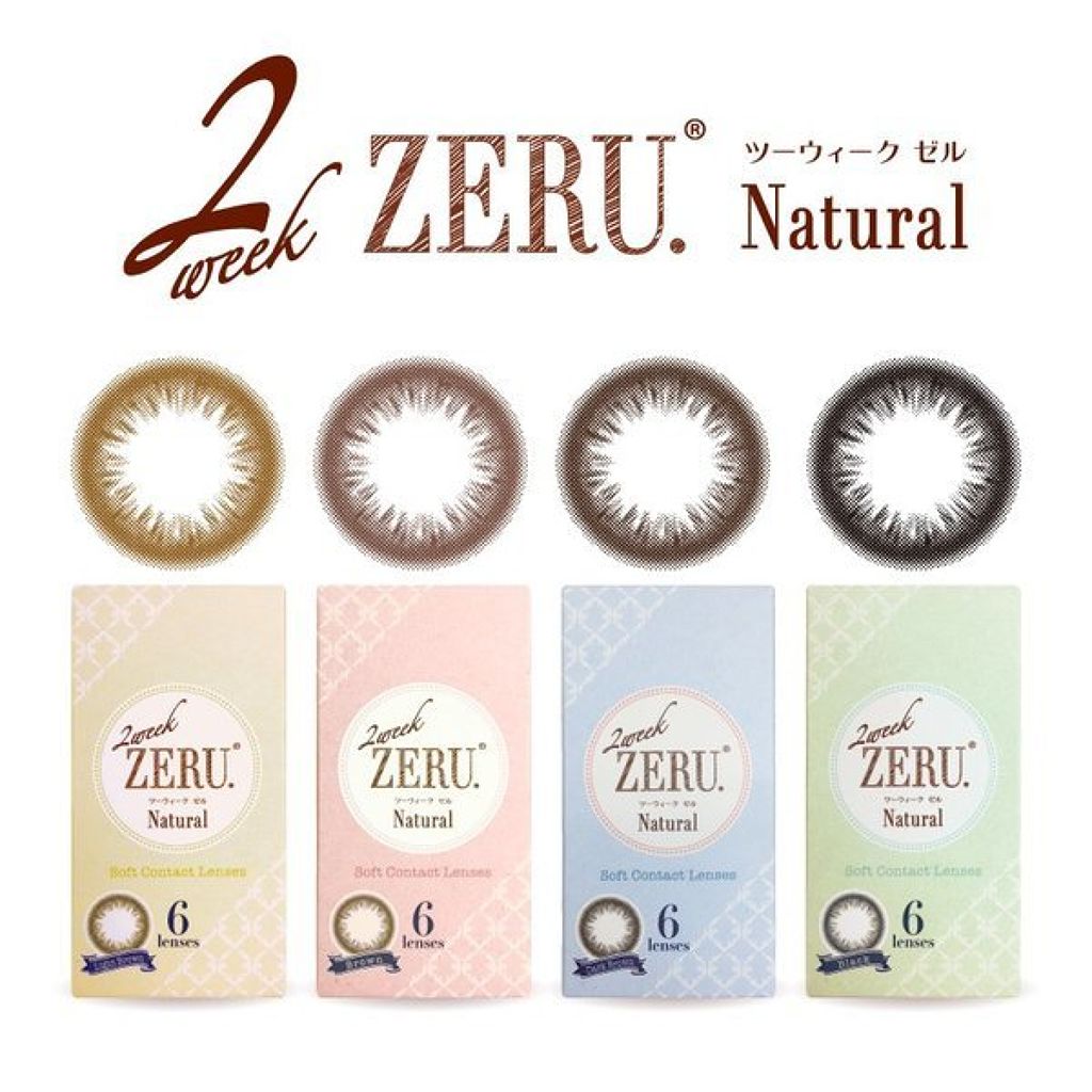 2week Zeru Natural Zeruのカラコンレポ 着画口コミ 画像2枚目目のアップです By おもち Lips