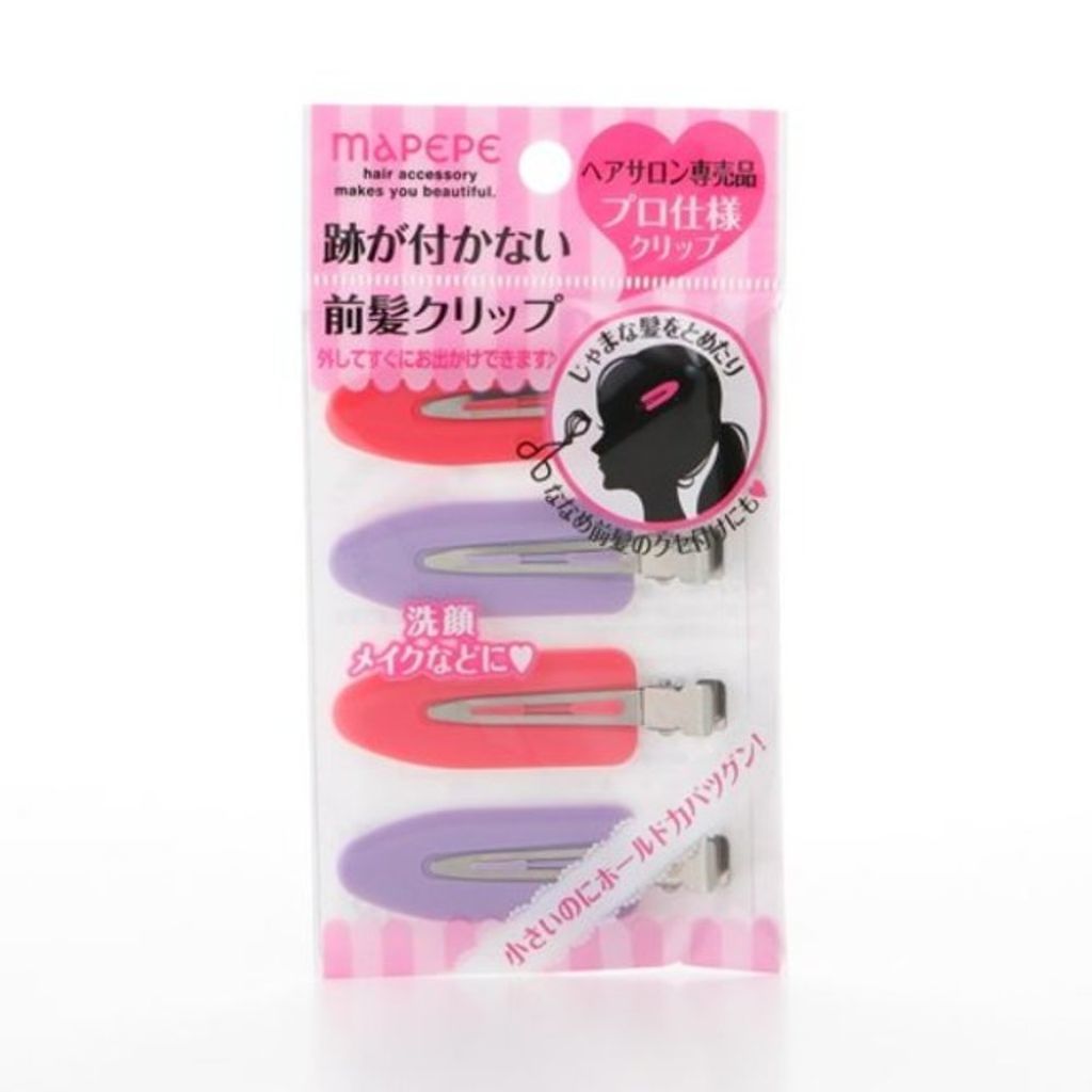 1000円以下 跡が付かない前髪クリップ マペペのリアルな口コミ レビュー Lips