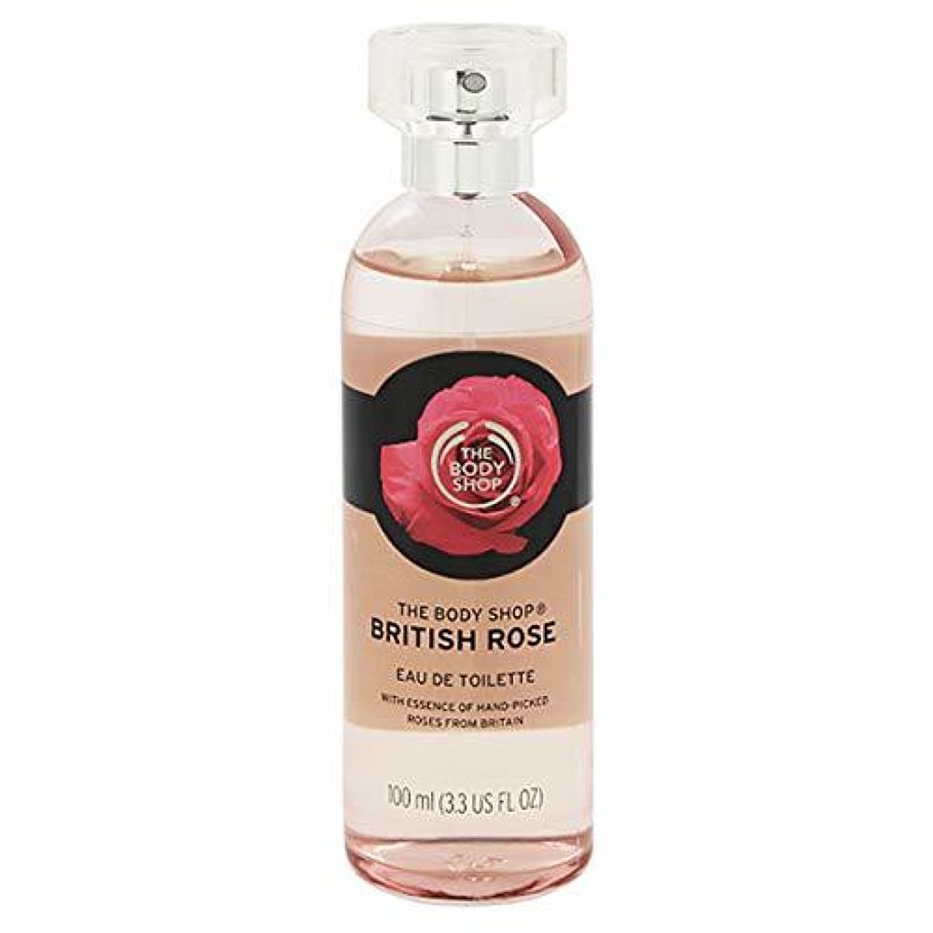 オードトワレ ブリティッシュローズ The Body Shopを使った口コミ 左はロクシタンのもので右はbodyshop By Haachu 敏感肌 代前半 Lips