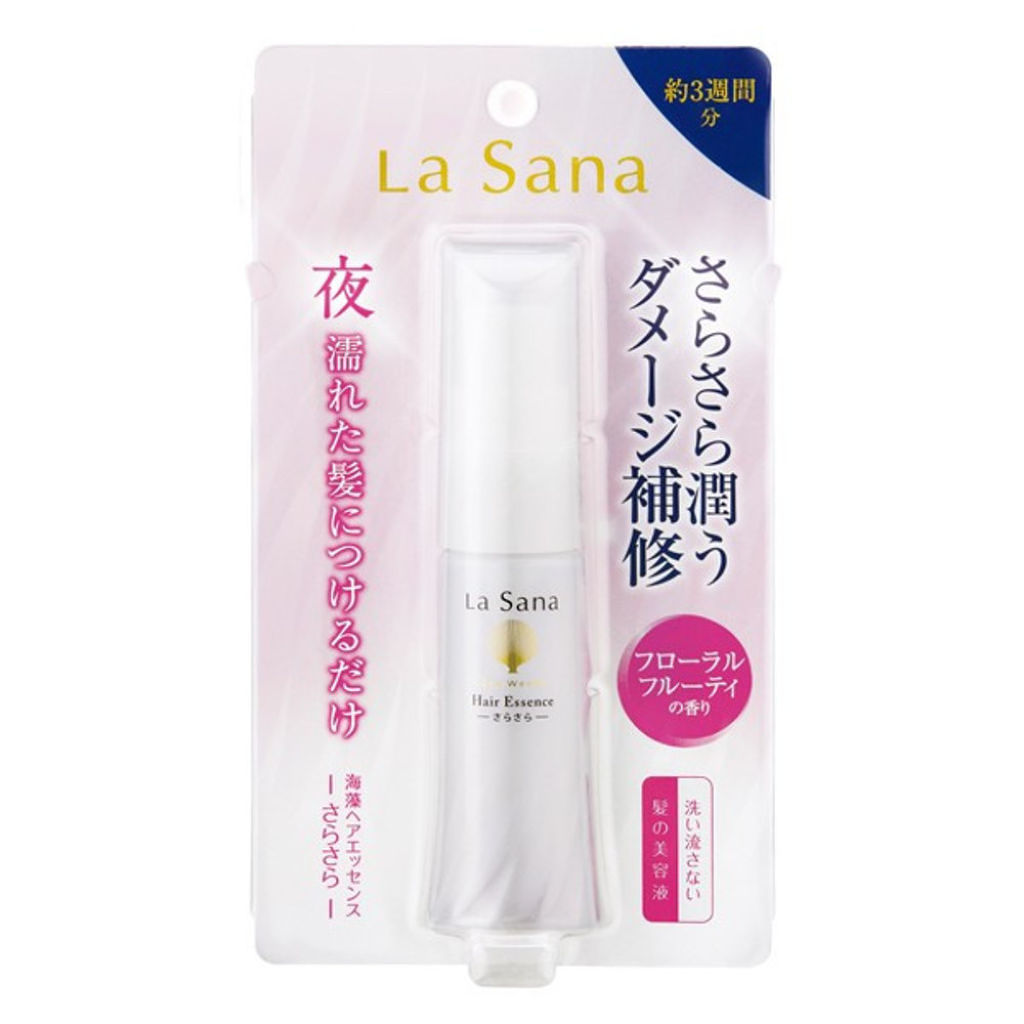 LaSana - La Sana 海藻 ヘア エッセンス しっとり 70ml(詰め替え用)の+