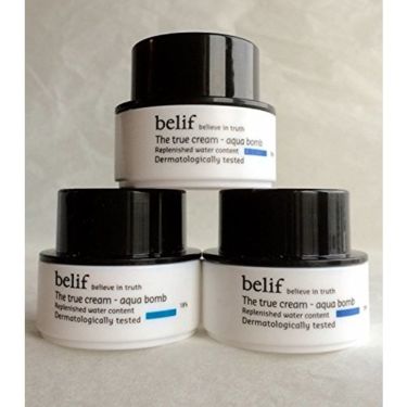 試してみた ザ トゥルー アクア クリーム Belif 韓国 のリアルな口コミ レビュー Lips