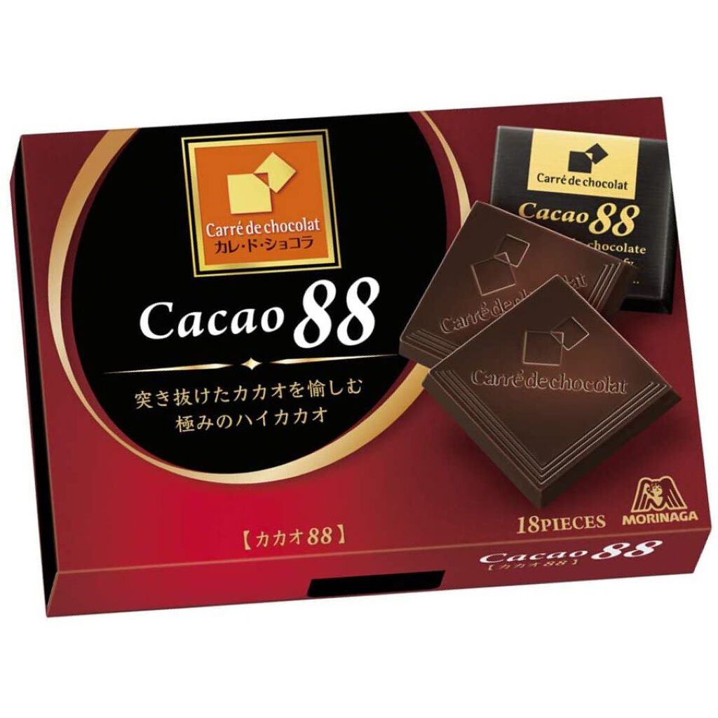 カレ ド ショコラ カカオ８８ 森永製菓の口コミ ビター好きなならこちらをおすすめします ス By Victoria 混合肌 30代後半 Lips