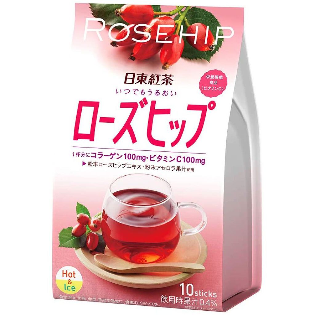 いつでもうるおいローズヒップ 日東紅茶のリアルな口コミ レビュー Lips