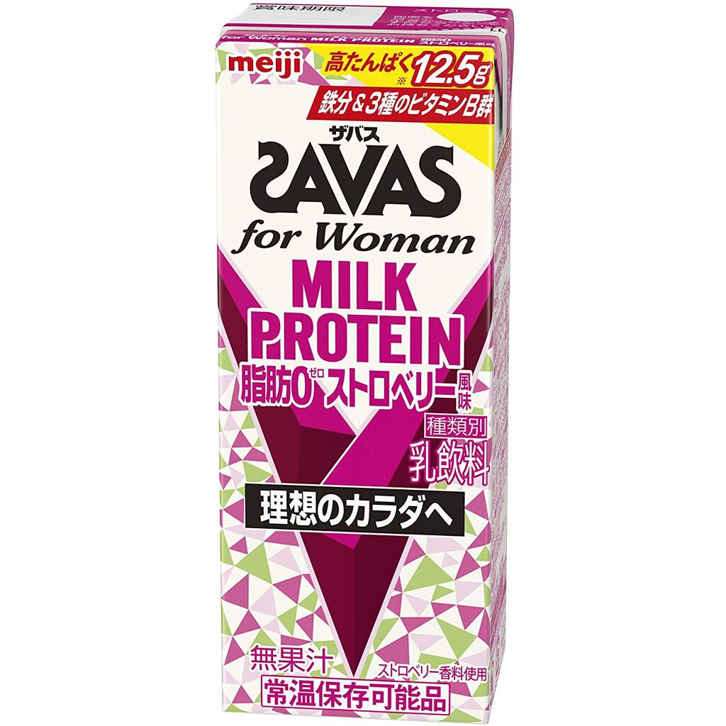 試してみた ミルクプロテイン 脂肪0 ストロベリー風味 ザバスのリアルな口コミ レビュー Lips