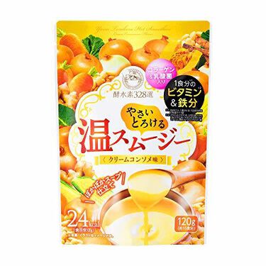 酵水素328選 やさいとろける温スムージー クリームコンソメ味 ジェイフロンティアのリアルな口コミ レビュー Lips