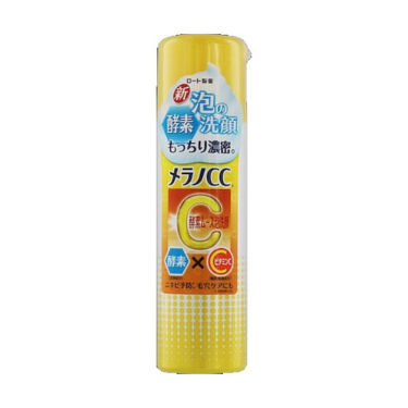 メラノCC 酵素ムース泡洗顔