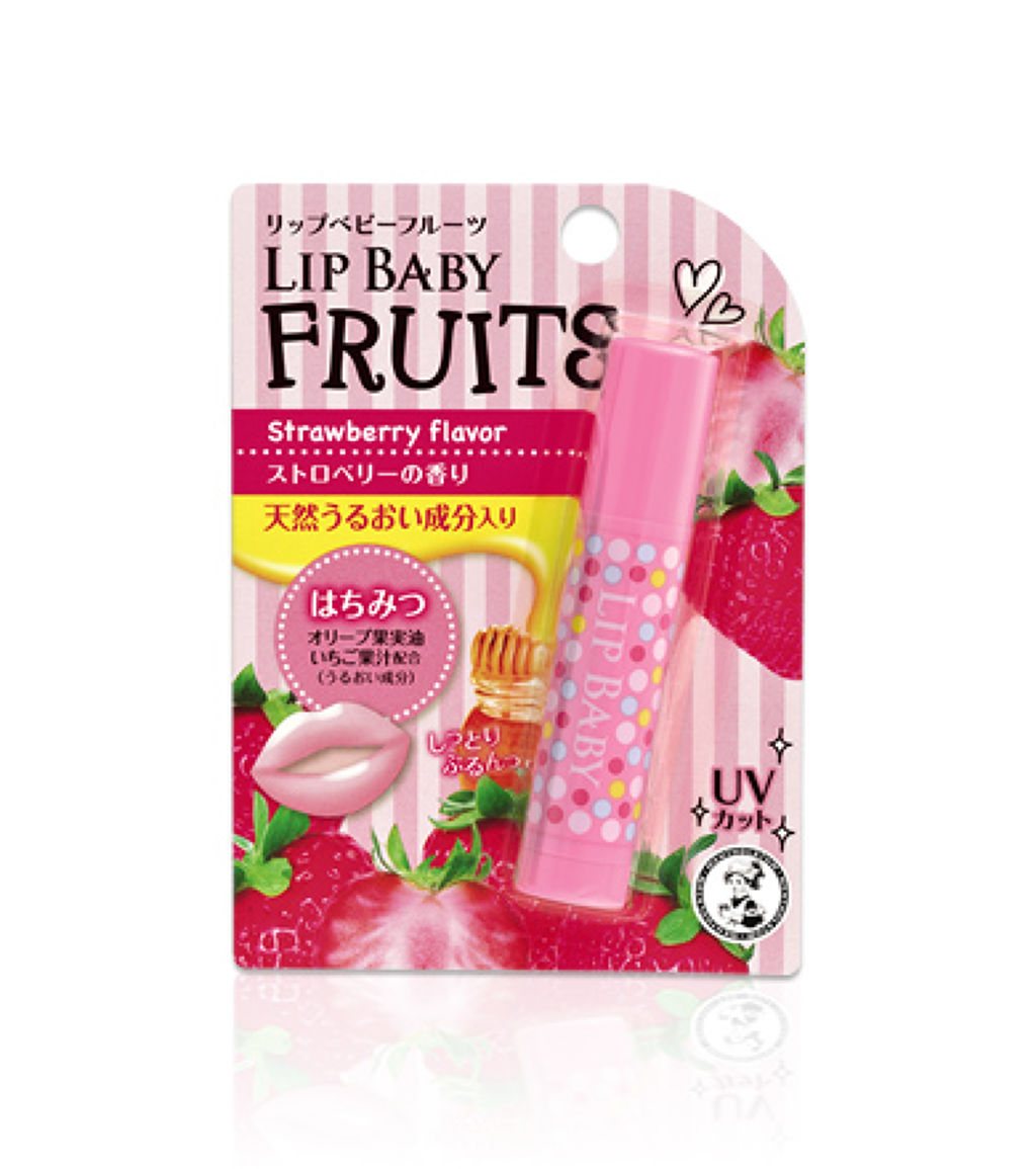 リップベビーフルーツ グレープ ベリーの香り メンソレータム Mentholatum Lips