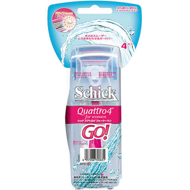 シック Schick クアトロ4 フォーウーマン ホルダー Go 替刃1コ付 女性用 カミソリ シックのリアルな口コミ レビュー Lips