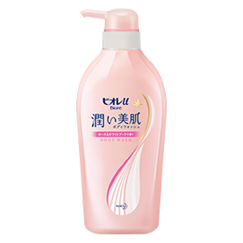 潤い美肌ボディウォッシュ ローズ&ホワイトブーケの香り ポンプ 480ml