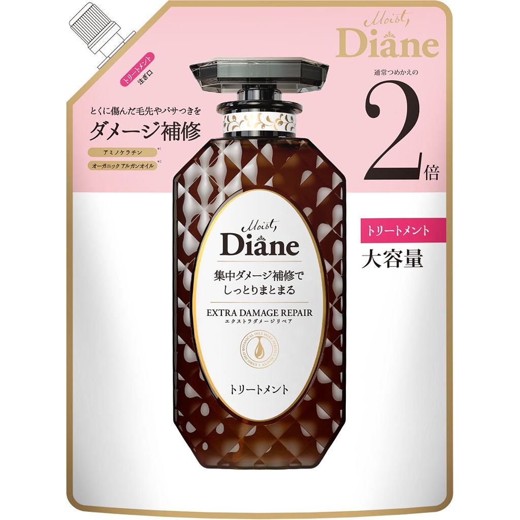 ダメージ補修 シャンプー トリートメント トリートメント 詰め替え 大容量 660ml ダイアン Diane Lips