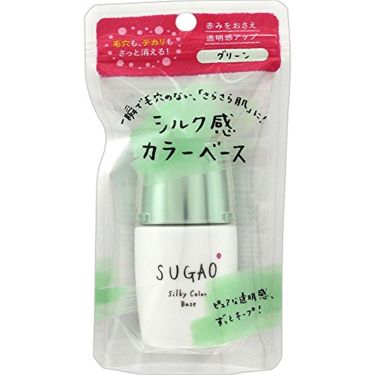 シルク感カラーベース グリーン Sugao スガオ Lips