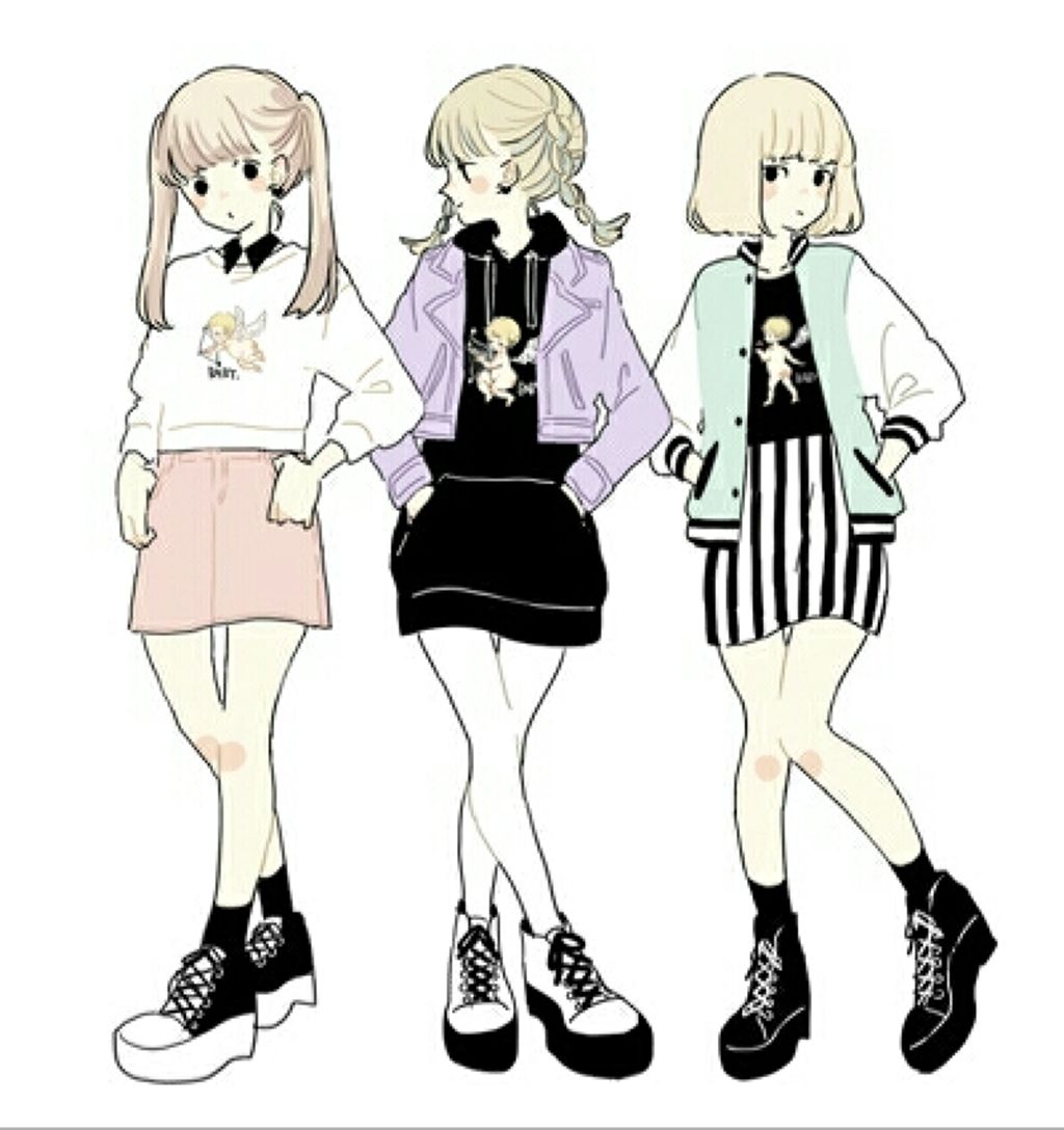 Одежда в стиле аниме